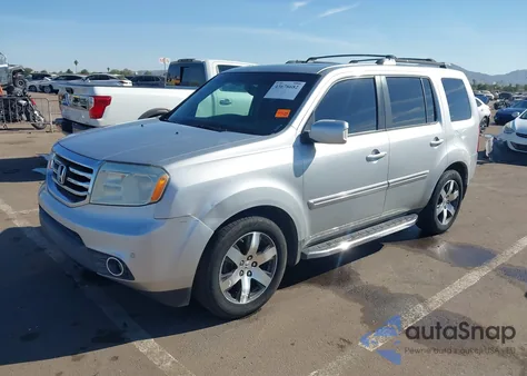 2012 Honda Pilot Touring from USA, damaged, VIN 5FNYF3H94CB031229